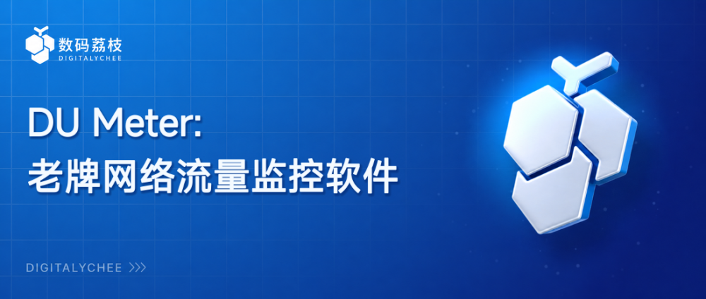 DU Meter：老牌网络流量监控软件