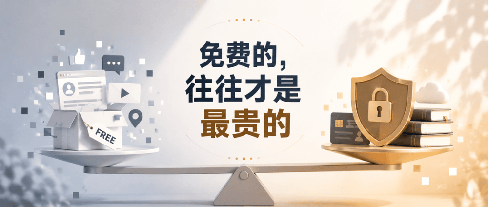 免费的，往往才是最贵的